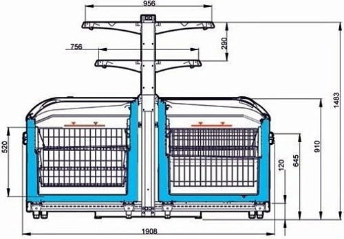 Бонета морозильная АРИАДА London LS-250 — изображение 3