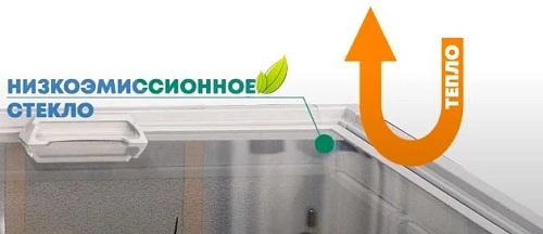 Ларь-бонета морозильная ROSSO 210 HT/CT с корзинами — изображение 3
