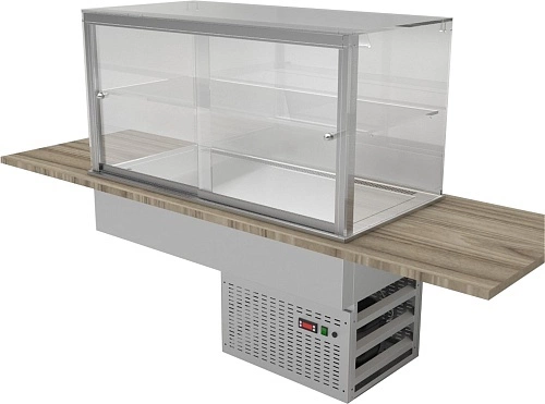 Витрина холодильная встраиваемая GASTROLUX ВСВ-107/СUBE — изображение 3