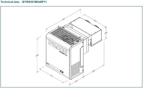 Моноблок RIVACOLD BYWS301MA40P11 — изображение 2