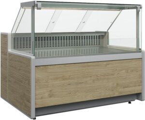 Витрина морозильная Carboma GC111 SL 1,25-1 (газлифт, 1010 Мариель)